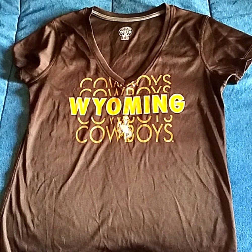 Rivalry Threads Ladies University of Wyoming top